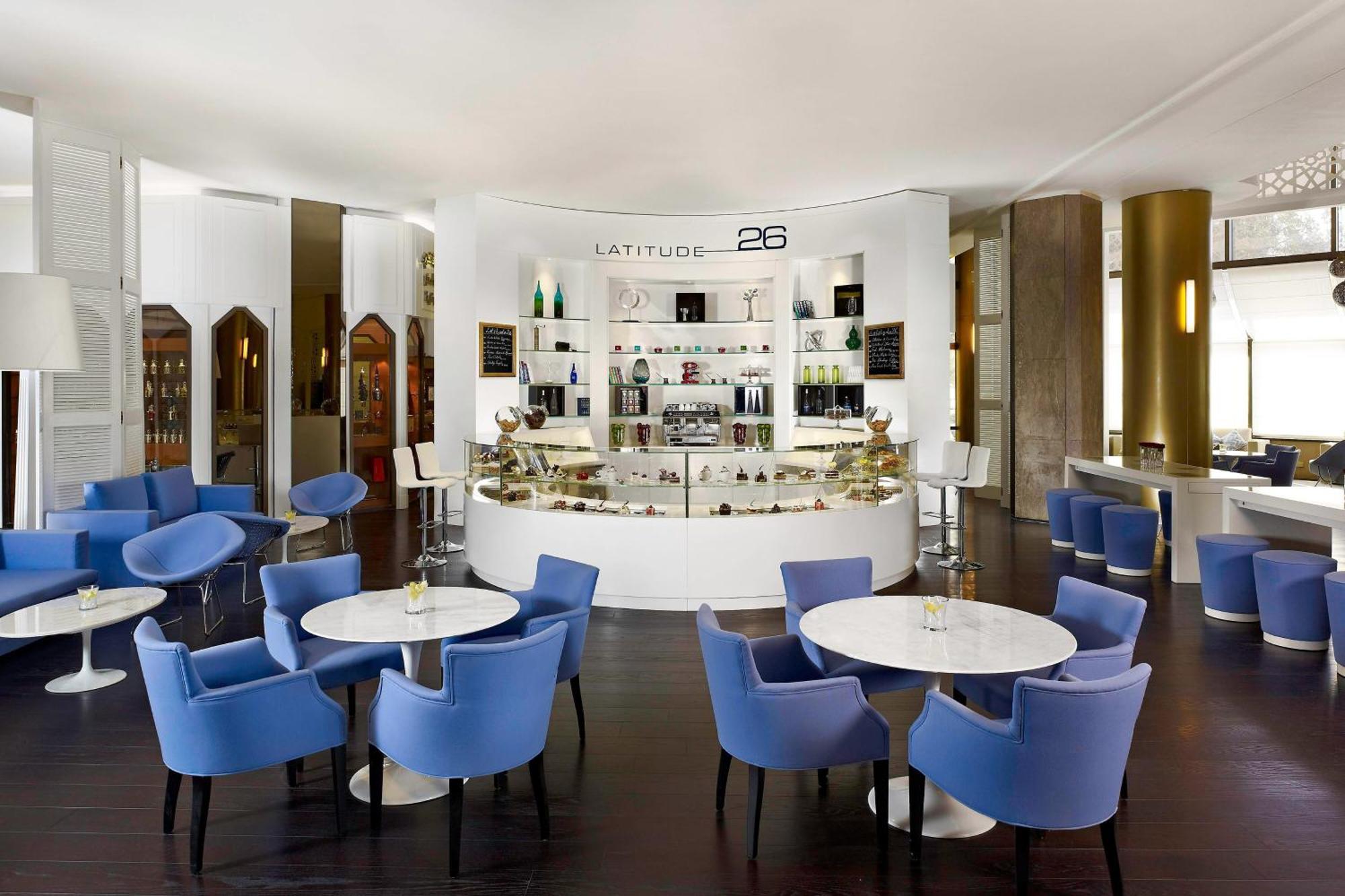 Le Meridien El-Huber Dış mekan fotoğraf Lounge 26